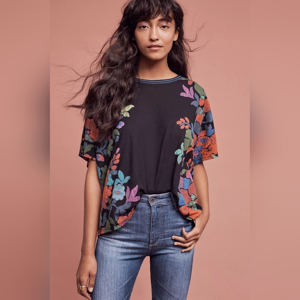 Anthropologie Akemi + Kin Rainforest Top Size XS/S